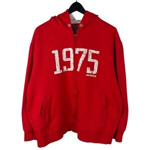 Vintage 2000s Avirex 1975 Streetwear Full Zip Essential Hoodie Size XL